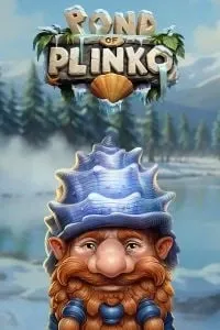 Immagine "Plinko" – Slot di gioco "Plinko" con palline che cadono su un campo di gioco con un paesaggio ghiacciato