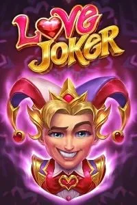 Love Joker" – Slot di gioco "Love Joker" con una figura di un personaggio sorridente e colorato con cuori