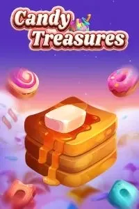 Candy Treasures" – Slot di gioco "Candy Treasures" con un design dolce, con caramelle e simboli di zucchero